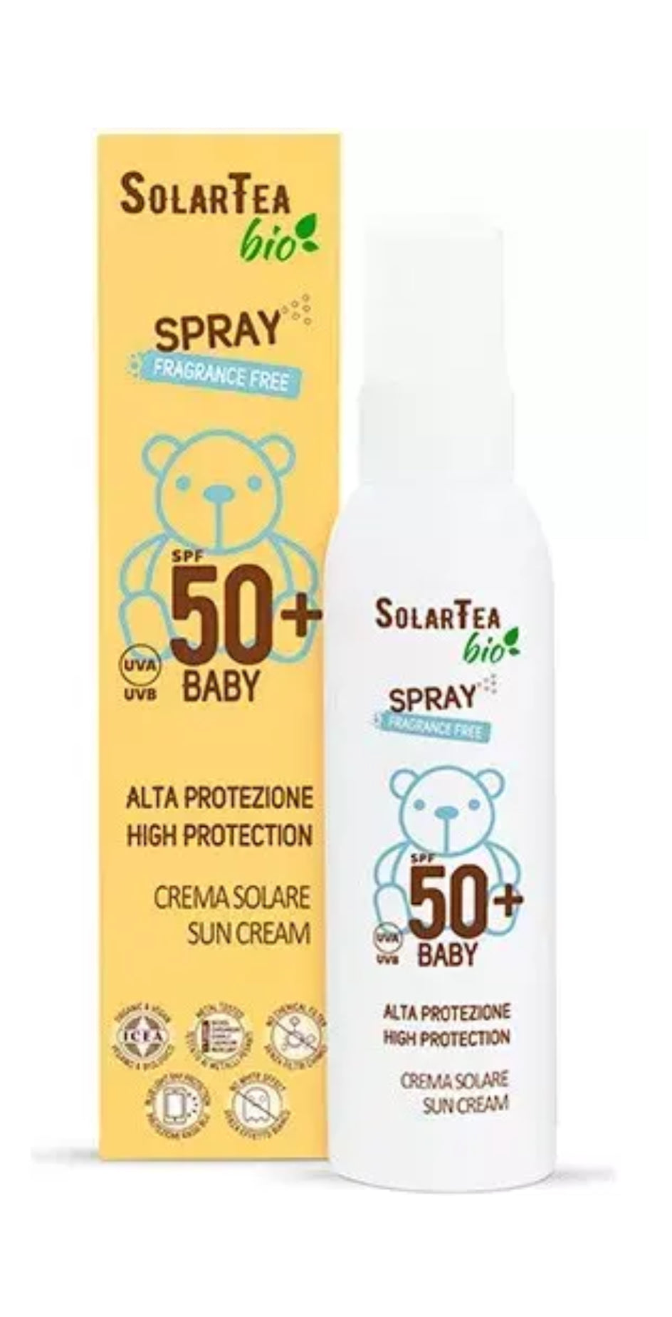 Solar Tea BIO, spray solar spf50