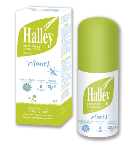 HALLEY,REPELENTE DE INSECTOS INFANTIL 150ml